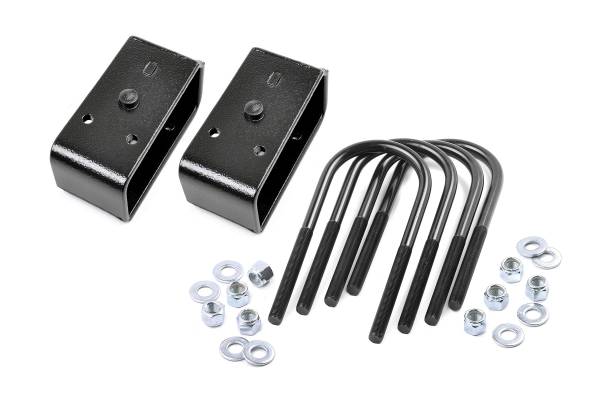 Rough Country - Rough Country 2 Inch Block & U-Bolt Kit  -  6557 - Image 1