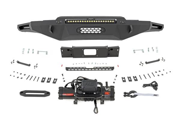 Rough Country - Rough Country Hybrid Front Bumper  -  72007 - Image 1