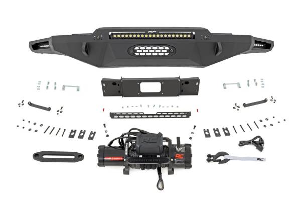 Rough Country - Rough Country Hybrid Front Bumper  -  72008 - Image 1