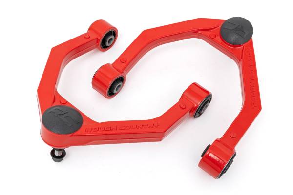 Rough Country - Rough Country Red Forged Upper Control Arms  -  80001RED - Image 1