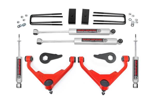 Rough Country - Rough Country 3 Inch Lift Kit  -  859830RED - Image 1