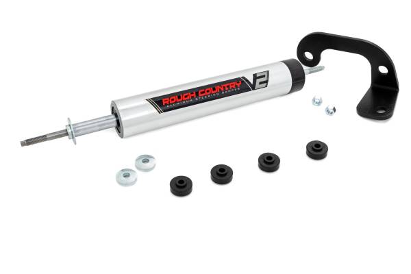 Rough Country - Rough Country V2 Steering Stabilizer  -  8731270 - Image 1