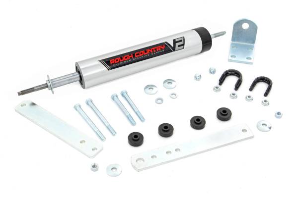 Rough Country - Rough Country V2 Steering Stabilizer  -  8734270 - Image 1