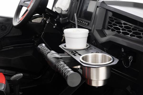 Rough Country - Rough Country Passenger Grip Handle Dual Cup Holder  -  93058 - Image 1