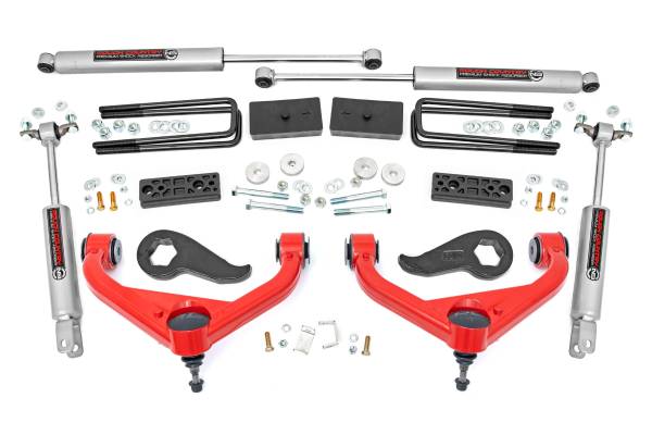 Rough Country - Rough Country 3 Inch Lift Kit  -  95830RED - Image 1