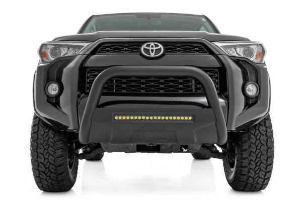 Rough Country - Rough Country Black LED Bull Bar  -  B-T4081 - Image 1