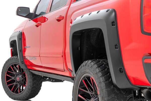 Rough Country - Rough Country Pocket Fender Flares  -  F-C11412B-GAZ - Image 1