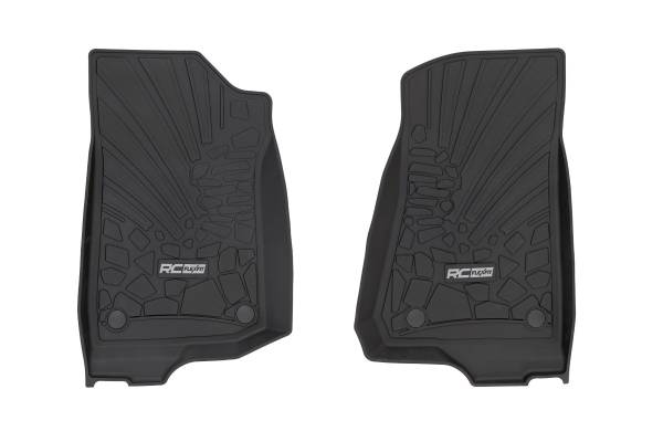 Rough Country - Rough Country Flex Fit Floor Mats  -  FF-6011 - Image 1