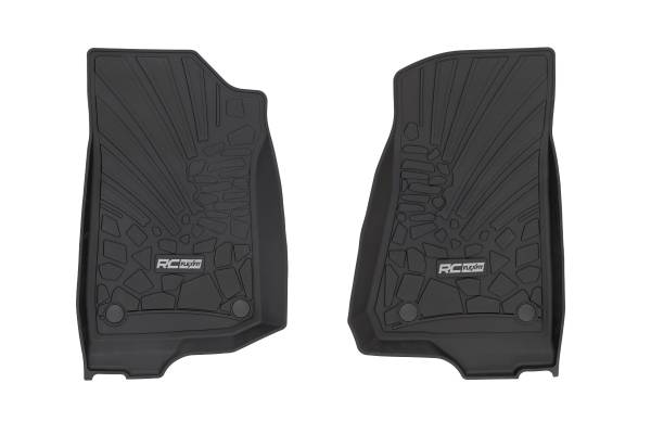 Rough Country - Rough Country Flex Fit Floor Mats  -  FF-6011_A - Image 1