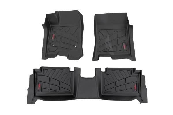 Rough Country - Rough Country Sure-Fit Floor Mats- Front & Rear  -  SM21313 - Image 1