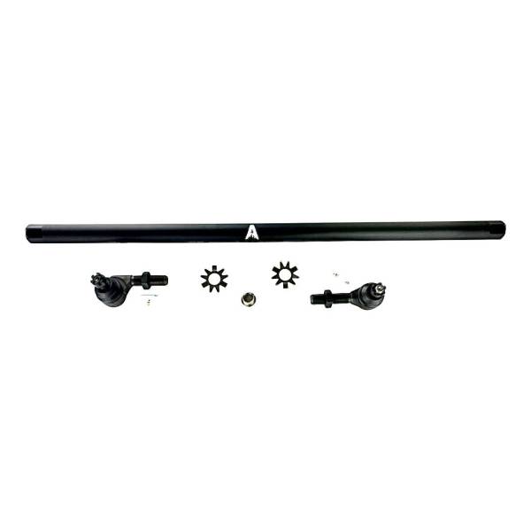 Apex Chassis - Apex Chassis Jeep Wrangler JK - 1 Ton Drag Link Kit - Black Aluminum - Yes Flip  -  KIT153 - Image 1