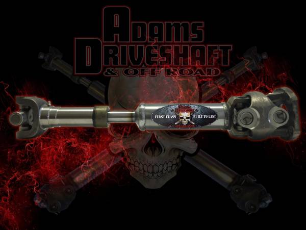 Adams Driveshaft Jeep Driveshafts & Installation | 1350 Offroad - Adams Driveshaft Jeep LJ Rubicon Rear 1350 CV Driveshaft Extreme Duty Series - ASDLJ-1350CVR-SRUB - Image 1