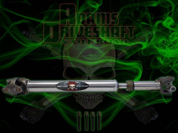 Adams Driveshaft Jeep Driveshafts & Installation | 1350 Offroad - Adams Driveshaft XJ Rear 1310 CV Driveshaft Extreme Duty Series - ASDXJ-1310CVR-S - Image 1