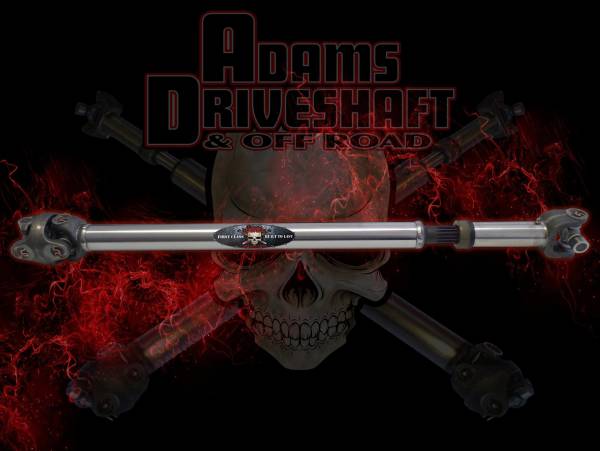 Adams Driveshaft Jeep Driveshafts & Installation | 1350 Offroad - Adams Driveshaft Front TJ Non Rubicon 1310 CV Driveshaft Extreme Duty Series - ASDTJ-1310CVF-S - Image 1