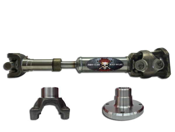 Adams Driveshaft Jeep Driveshafts & Installation | 1350 Offroad - Adams Driveshaft JK Rear 1350 Solid CV Driveshaft 4 Door - ASDJK-1350R-S4D - Image 1