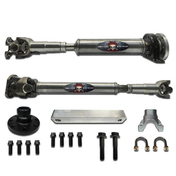 Adams Driveshaft Jeep Driveshafts & Installation | 1350 Offroad - Adams Driveshaft Gladiator Rear 2 Piece 1350 CV Driveshaft Extreme Duty Series 20-Pres Jeep Gladiator - ASDJT-1350R-S-2PC - Image 1