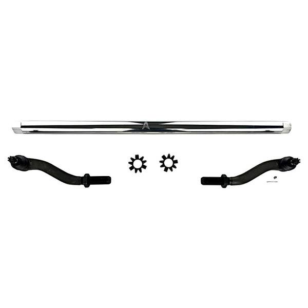 Apex Chassis Steering & Suspension Parts | 1350 Offroad - Apex Driveshaft HD JK 2.5 Ton HD Tie Rod Assembly, Polished Aluminum - KIT141 - Image 1