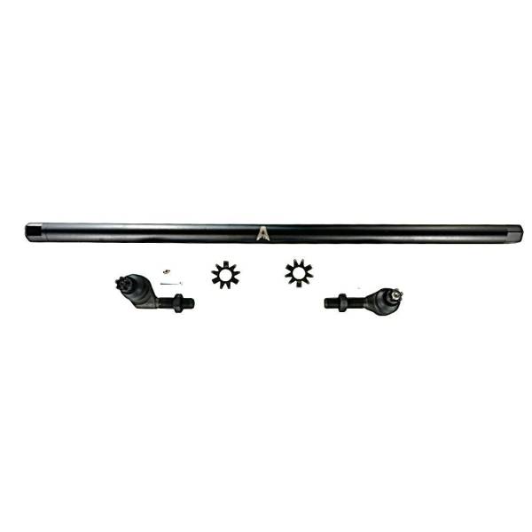 Apex Chassis Steering & Suspension Parts | 1350 Offroad - Apex Driveshaft Jeep Wrangler JK - 1 Ton Drag Link Kit - Black Aluminum - No Flip - KIT152 - Image 1