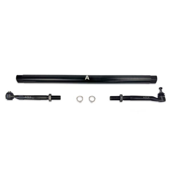 Apex Chassis Steering & Suspension Parts | 1350 Offroad - Apex Driveshaft HD ProLock Black Aluminum Tie Rod Assembly - KIT372-BLK - Image 1
