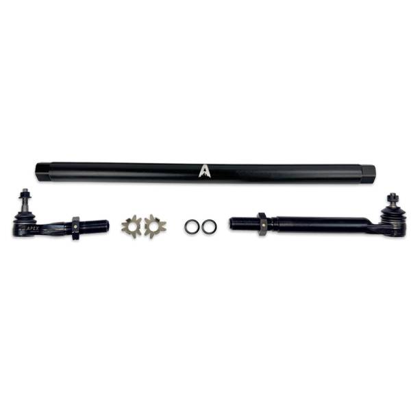 Apex Chassis Steering & Suspension Parts | 1350 Offroad - Apex Driveshaft HD Black Aluminum Drag Link Assembly - KIT387-BLK - Image 1