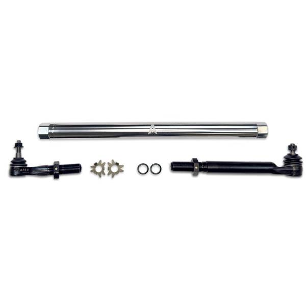 Apex Chassis Steering & Suspension Parts | 1350 Offroad - Apex Driveshaft HD Polished Aluminum Drag Link Assembly - KIT387-POL - Image 1