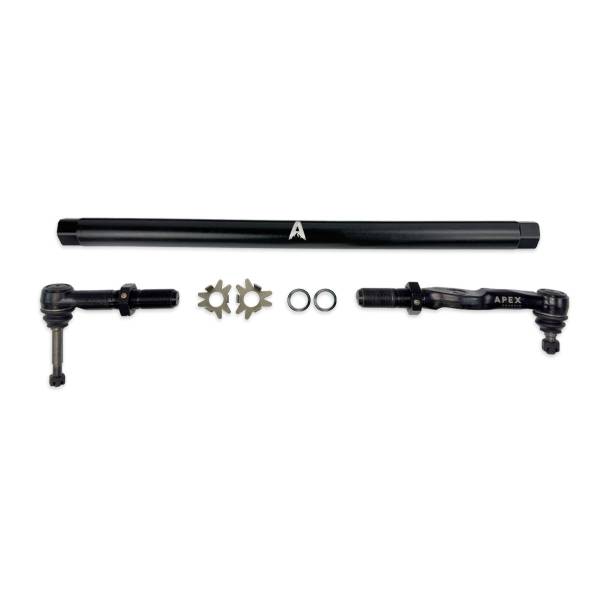 Apex Chassis Steering & Suspension Parts | 1350 Offroad - Apex Driveshaft HD Black Aluminum Drag Link Assembly - KIT373-BLK - Image 1