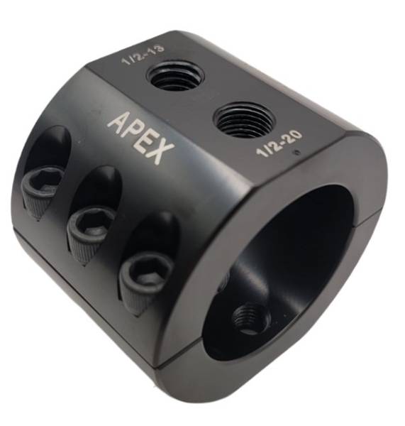 Apex Chassis Steering & Suspension Parts | 1350 Offroad - Apex Driveshaft Stabilizer Clamp, 1.5-in ID, Black, Universal - DC1.5-B - Image 1