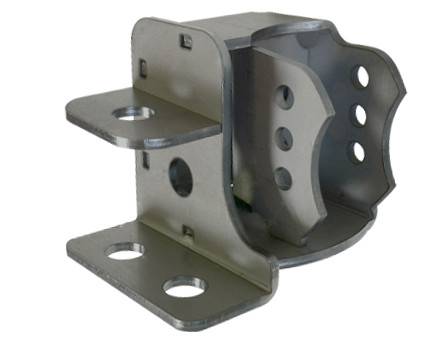 Artec Industries Jeep Axle Trusses & Fabrication Parts | 1350 Of - Artec Adjustable Inner Frame Bracket 10 Degree Front Passenger/Rear Driver Single - BR1038 - Image 1