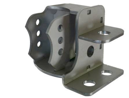 Artec Industries Jeep Axle Trusses & Fabrication Parts | 1350 Of - Artec Adjustable Inner Frame Bracket 10 Degree Front Driver/Rear Passenger Single - BR1037 - Image 1