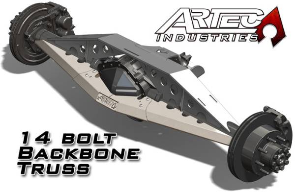 Artec Industries Jeep Axle Trusses & Fabrication Parts | 1350 Of - Artec 14 Bolt Backbone Truss - TR1407 - Image 1