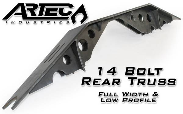 Artec Industries Jeep Axle Trusses & Fabrication Parts | 1350 Of - Artec 14 Bolt Rear Truss Single Rear Wheel SRW - TR1401 - Image 1