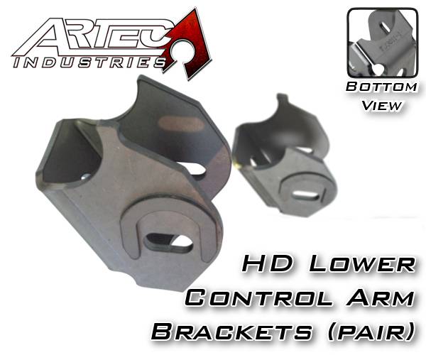 Artec Industries Jeep Axle Trusses & Fabrication Parts | 1350 Of - Artec Dana 30 HD LCA Brackets CAM Slot with Horseshoe - TJ3011 - Image 1