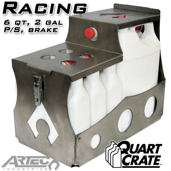 Artec Industries Jeep Axle Trusses & Fabrication Parts | 1350 Of - Artec Racing Quart Crate 6 Qts Brake P/S 2 Gallons - QC0102 - Image 1