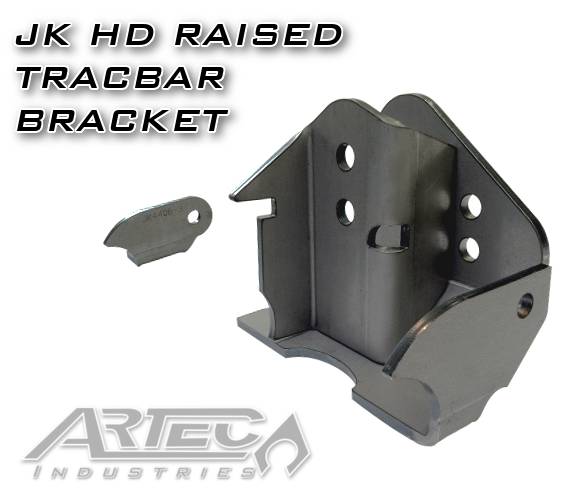 Artec Industries Jeep Axle Trusses & Fabrication Parts | 1350 Of - Artec JK HD Raised Tracbar Bracket - JK4406 - Image 1