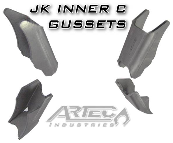 Artec Industries Jeep Axle Trusses & Fabrication Parts | 1350 Of - Artec JK Inner C Gussets - JK4405 - Image 1