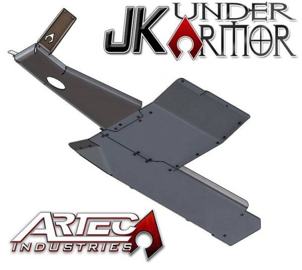 Artec Industries Jeep Axle Trusses & Fabrication Parts | 1350 Of - Artec JK Under Armor 2 Door Bellypan Kit 12-16 Wrangler JK - JK1020 - Image 1