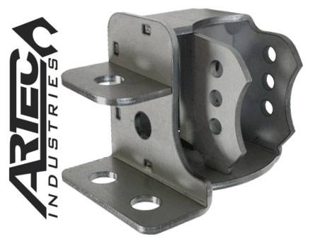 Artec Industries Jeep Axle Trusses & Fabrication Parts | 1350 Of - Artec Adjustable Inner Frame Bracket 0 Degree Front Driver/Rear Passenger Single - BR1035 - Image 1