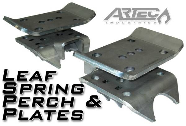 Artec Industries Jeep Axle Trusses & Fabrication Parts | 1350 Of - Artec Leaf Spring Perch & Plates Pair - BR1034 - Image 1