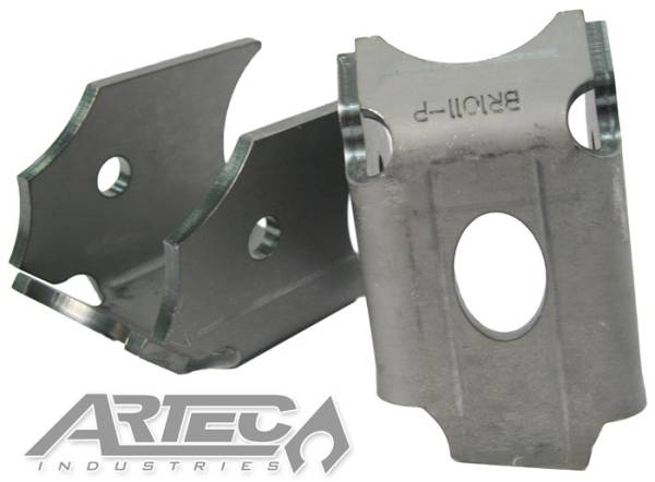 Artec Industries Jeep Axle Trusses & Fabrication Parts | 1350 Of - Artec Lower Link Axle Brackets 3-in 0 Degree Pair - BR1010 - Image 1