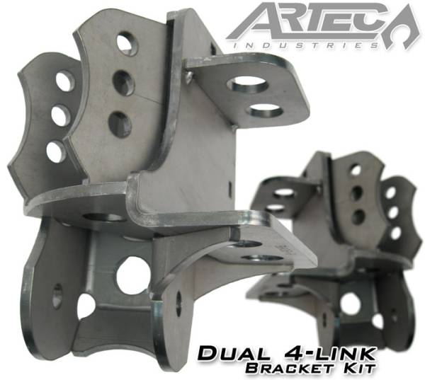 Artec Industries Jeep Axle Trusses & Fabrication Parts | 1350 Of - Artec Dual 4 Link Frame Bracket Pair - BR1013 - Image 1