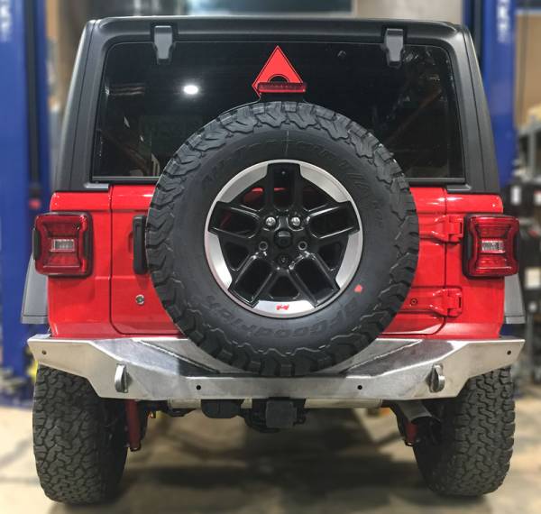Artec Industries Jeep Axle Trusses & Fabrication Parts | 1350 Of - Artec NightHawk Jeep JL Rear Bumper Bare - JL5501 - Image 1