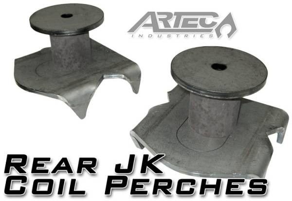 Artec Industries Jeep Axle Trusses & Fabrication Parts | 1350 Of - Artec Rear JK Coil Perches & Retainers - BR1136 - Image 1