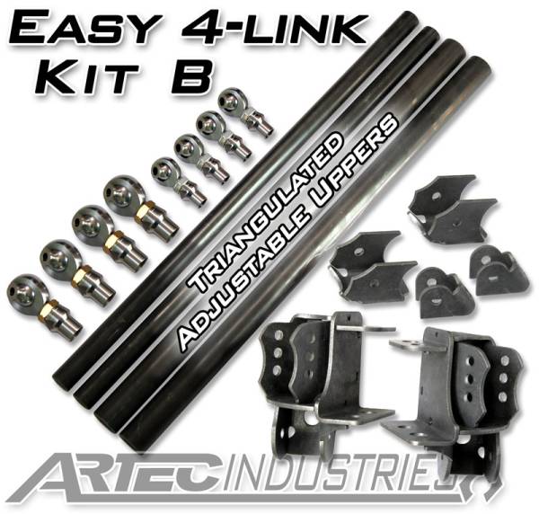 Artec Industries Jeep Axle Trusses & Fabrication Parts | 1350 Of - Artec Easy 4 Link Kit B No Tube 7/8-in & 1.25-in Rod Ends - LK0013 - Image 1