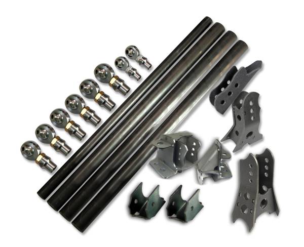 Artec Industries Jeep Axle Trusses & Fabrication Parts | 1350 Of - Artec Easy 3 Link - Kit H - Adjustable Upper link Outside Frame Offset - No DOM - LK0163 - Image 1