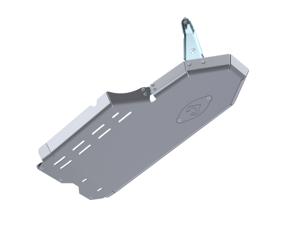 Artec Industries Jeep Axle Trusses & Fabrication Parts | 1350 Of - Artec JLU & JT Oil Skid Only with Oil Door - 3.0L Diesel Aluminum - JL4189 - Image 1