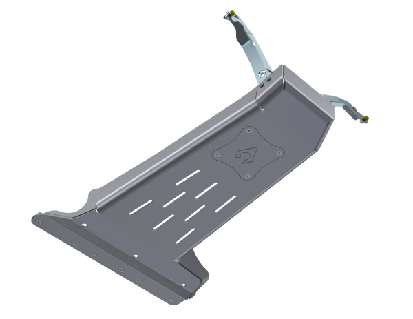Artec Industries Jeep Axle Trusses & Fabrication Parts | 1350 Of - Artec JLU Oil Skid Only with Oil Door - 4 Door 392 Hemi Aluminum - JL4122 - Image 1