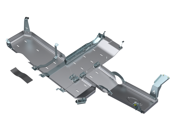 Artec Industries Jeep Axle Trusses & Fabrication Parts | 1350 Of - Artec JL Full Bellypan with Oil Door - 2 Door 3.6L Aluminum 18-Up - JL4166 - Image 1