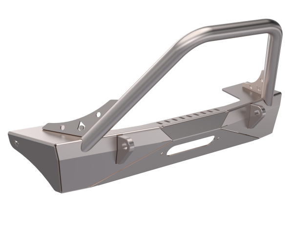 Artec Industries Jeep Axle Trusses & Fabrication Parts | 1350 Of - Artec Jeep JL,JT,JK Sentinel Front Bumper with Hoop - JJ8011 - Image 1
