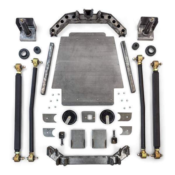 Clayton Off Road Suspension & Lift Kits | 1350 Offroad - Clayton Jeep Cherokee Rear Long Arm Coil Conversion Kit 1984-2001 XJ - COR-4801130 - Image 1