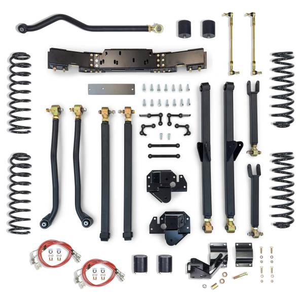 Clayton Off Road Suspension & Lift Kits | 1350 Offroad - Clayton Jeep Wrangler 2.5-in Long Arm Lift Kit 2007-2018 JK - COR-3208225 - Image 1